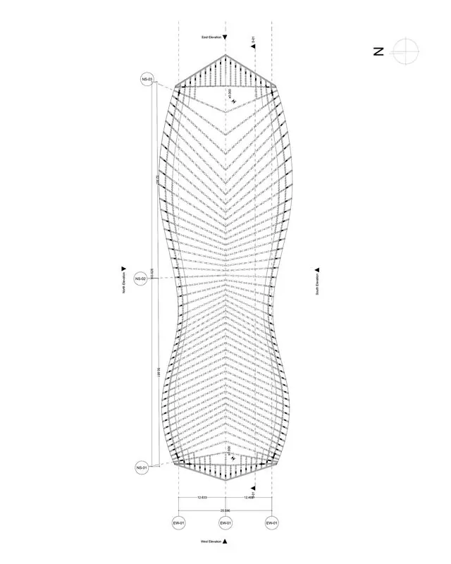 Pabellón Introspectivo, computational and parametric