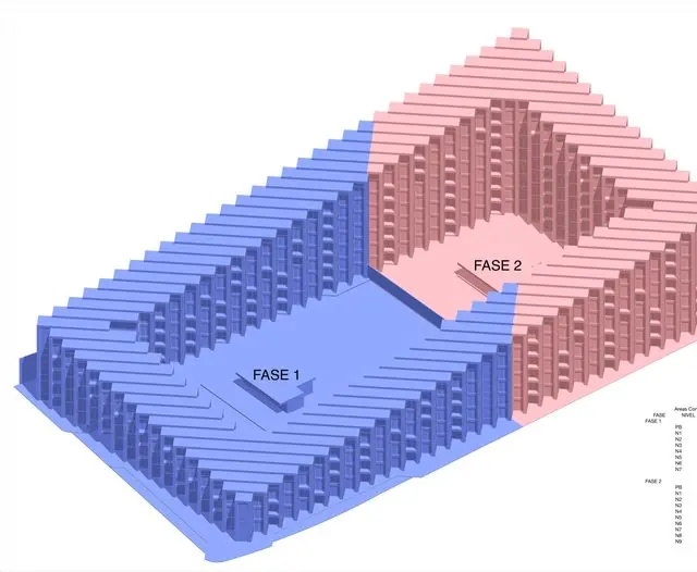 Multifamily residential, 336 units, high rise and large scale