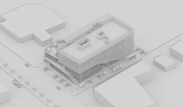 Hospital, delivered with a planning specialist, high rise and large scale