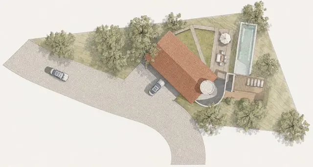 Casa Gavilan, own practice, concept to site