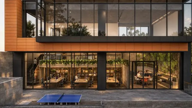 Corporativo Coyoacán, own practice, concept to site