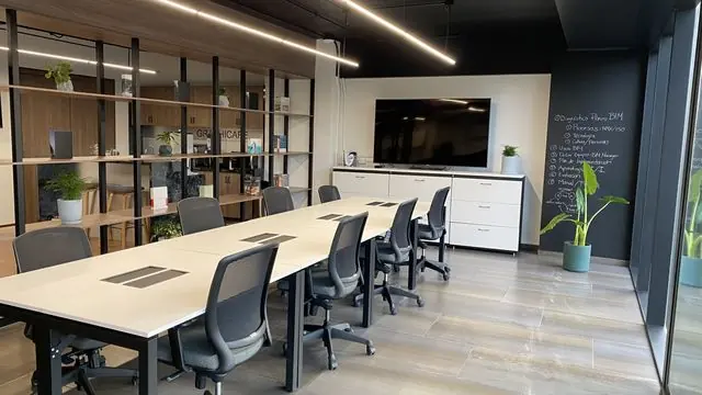 Oficinas GS, own practice, concept to site